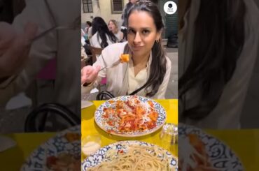 The Best Places To Eat in Florence Italy #shorts