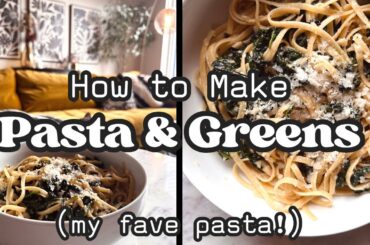 Living Alone Vlog: My Favorite Pasta Recipe for a Cozy Night In