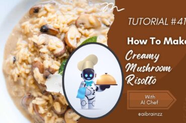 Creamy Mushroom Risotto | A Taste of Italy | Subscribe and Like for More Authentic Italian Recipes!