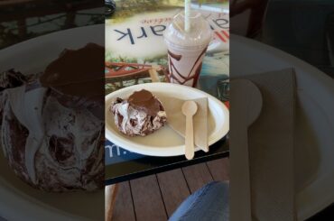 *Let’s taste the world!  Nutella meringue & choc shake.#Italy #italian #cuisine #nutella #chocolate
