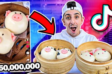 Eating at the MOST VIRAL TikTok Restaurants in my City!