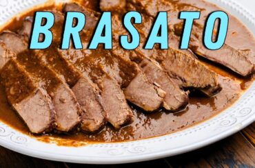 Brasato al Barolo - Tender Beef Braised in Red Wine