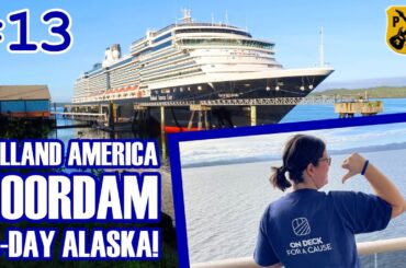 Noordam Pt.13 - A City On The Sea, Alaskan Brunch, Crew Q&A, On Deck For A Cause, Roadhouse Party