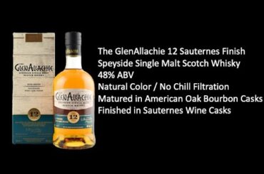 GlenAllachie 12 Sauternes Wine Cask Finish