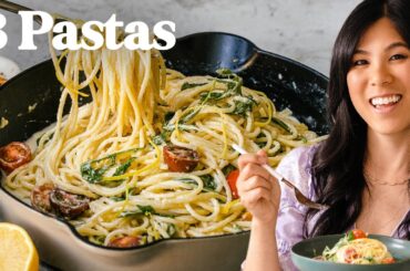 3 HEALTHY PASTA Recipes that Are Actually Delicious!