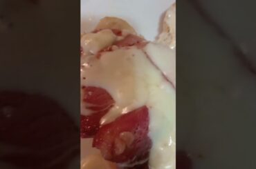 FRIED HAM & HAVARTI  CHEESE! ITS WHATS FOR BREAKFAST #shorts #food #cooking