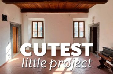 MOVE to ITALY - Fivizzano house is the CUTEST little project