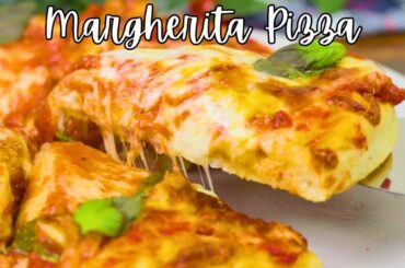 Margherita Pizza Recipe | Quick And Easy To Make | Italian Recipes Episode 1 #margheritapizza