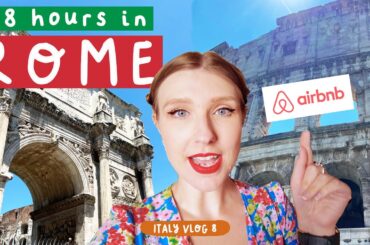 Renting an Airbnb with a View of the Colosseum! Rome Trip 2023 -  Italy Vlog 8