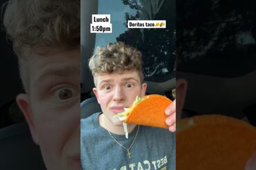 Eating food as FAST as I can for the entire day!