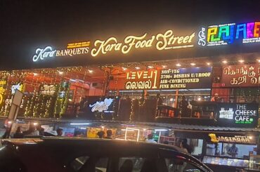 Must visit for Street food in Chennai, Arabian, Italian, Korean, Malaysian, and SouthIndian cuisines