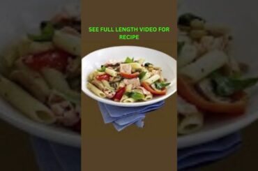 Salmon Pasta Perfection | A Healthy Indulgence #food #recipe