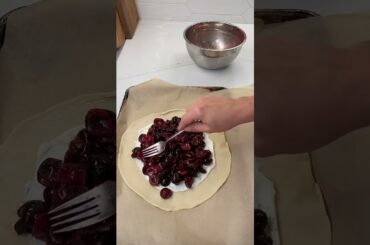 Easy Cherry Mascarpone Crostata Recipe