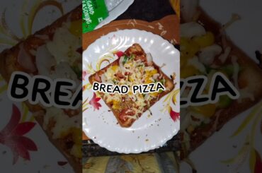 Bread pizza| instant Pizza recipe|#breadpizza #cookingvideo # pizza #homemade #youtubeshort
