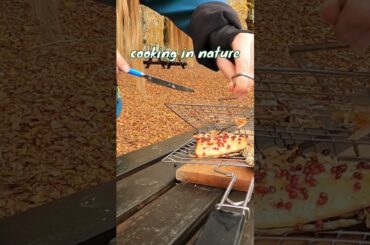 cooking fish in nature #travel #nature #cooking #mountains  #italy #videography  #hiking