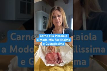 Carne alla Pizzaiola a Modo Mio Facilissima e Gustosissima #shorts