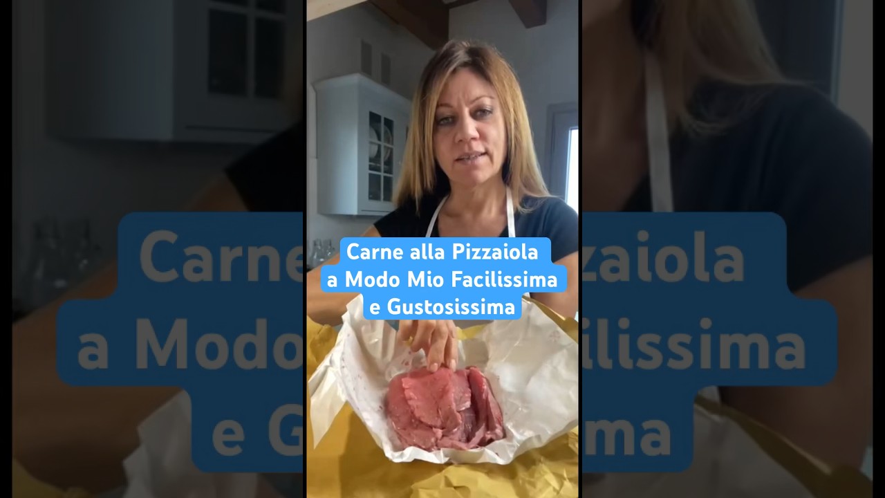 Carne alla Pizzaiola a Modo Mio Facilissima e Gustosissima #shorts Carne alla Pizzaiola a Modo Mio Facilissima e Gustosissima #shorts