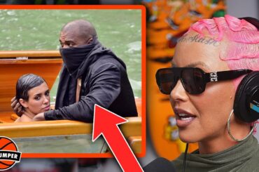 Amber Rose Reacts to Kanye Getting T***** off on a Boat in Italy