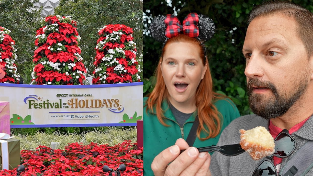 Disney’s EPCOT Festival Of The Holidays 2023!| Trying NEW Festive Foods, Italy’s Storyteller & Merch Disney's EPCOT Festival Of The Holidays 2023!| Trying NEW Festive Foods, Italy's Storyteller & Merch