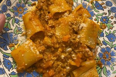 Made some Bolognese on a cold day