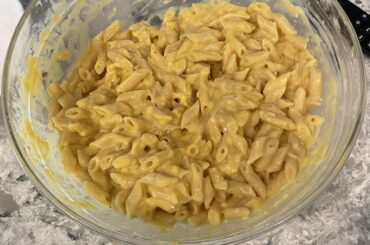 Elevated boxed mac n cheese.