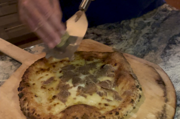 White Truffle Pizza with Egg