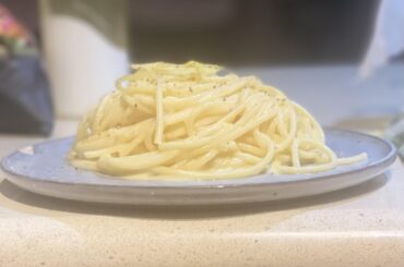 Made pasta al limone