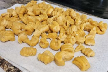 Spent my morning making gnocchi!