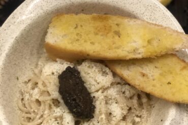 Homemade truffle pasta can never go wrong