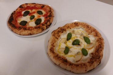 Bought the Cozze Pizza Oven Electric 13" recently, still getting used to it. Pizzas from yesterday evening. (Reposted from r/Pizza, I didn't know there was a specific sub for Neapolitan)