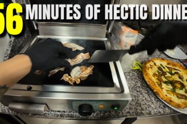 POV : Chef Under Pressure at Busy Italian Restaurant - Food in Italy #chef