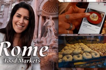 Rome Food Tour - MUST SEE Markets In Rome, Italy
