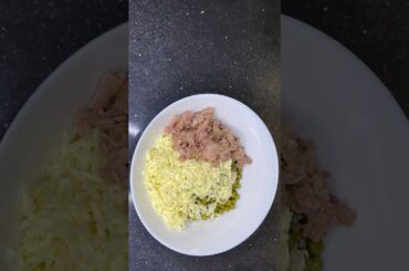 Italian Tuna Mingle Salad - Tuna, Pea, and Mozzarella #recipe