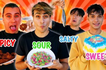 EATING ONLY ONE FLAVOR FOR 24 HOURS!