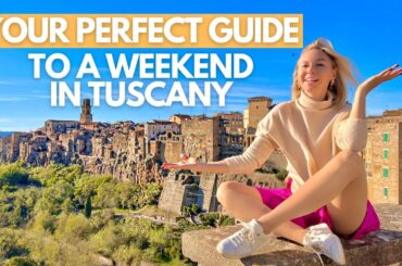 HOW TO SPEND A WEEKEND IN TUSCANY - Pitigliano and Hot Springs in Saturnia I Italy Travel