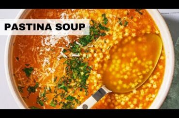 Pastina Soup Recipe | Italian Pastina Soup in 30 Minutes or Less!