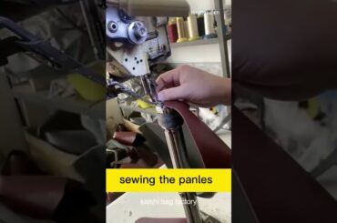 sew panels of wine bags #sewing #bags #bagfactory #business #factory #manufacturer #kaishibagfactory