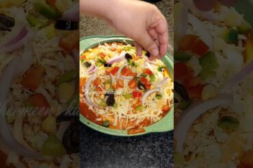 Breakfast Pizza Recipe|1 minute Breakfast Recipe |Food Shorts| Recipe #shermeen #short  #sandwich
