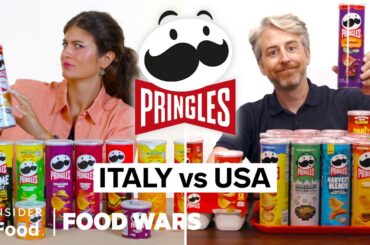 US vs Italy Pringles | Food Wars | Insider Food
