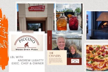 LBL (End) with Andrew Executive Chef at Piccino Wood Oven Pizza - Pizzeria Family Friendly Wine