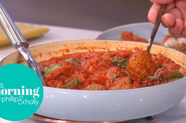 Gino D'Acampo Makes Mamma Alba's Meatballs! | This Morning