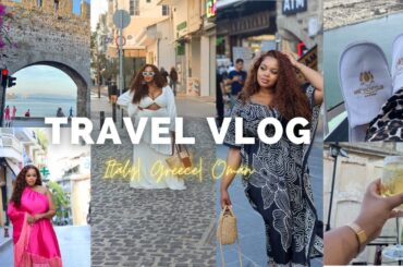TRAVEL VLOG| GREECE| ITALY| OMAN TRIP WITH MSC| PIRATE SCARE|  EXPERIENCING LOSS AGAIN