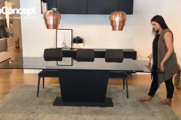 Modern Extendable Dining Table | How to Extend and Style the Monza Dining Table