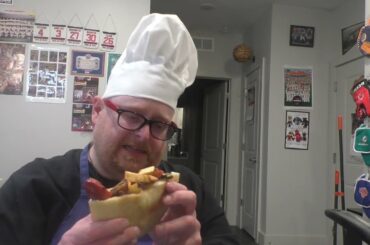 Tank Cooks Italian Hot Dogs