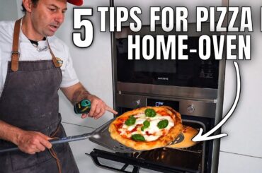 5 Pro Tips for Cooking Pizza in a Home Oven