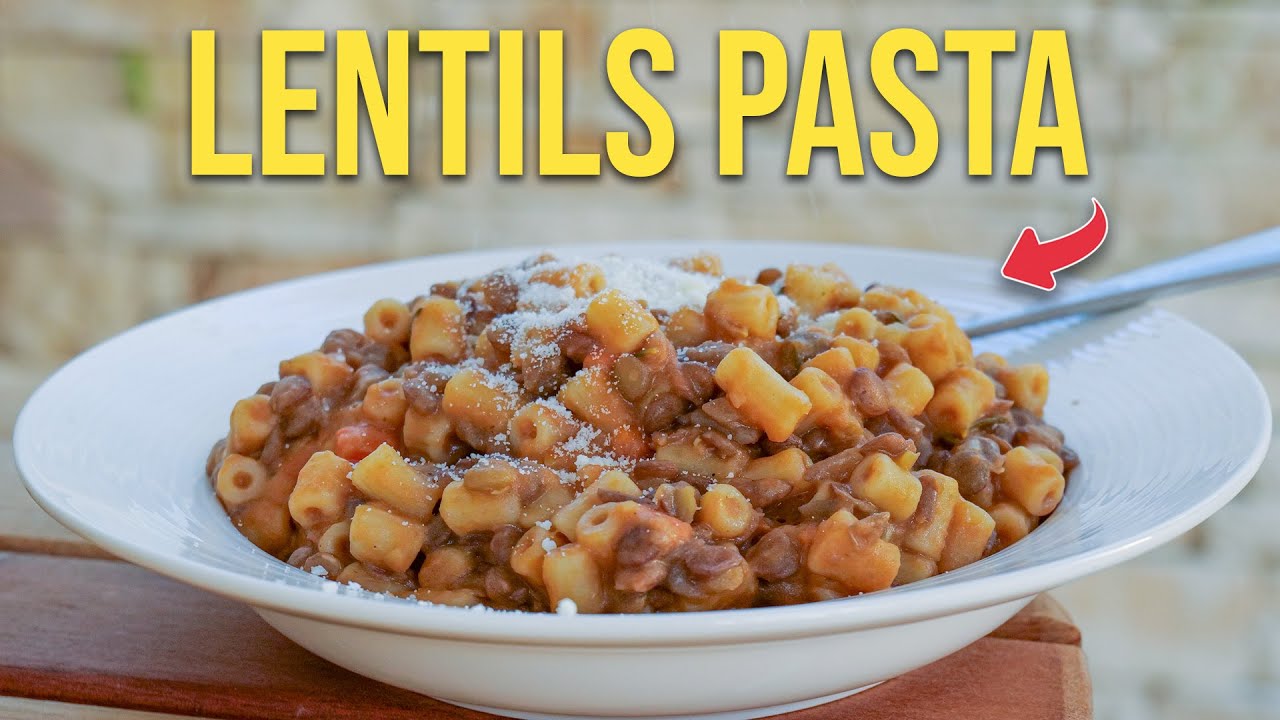 How to Make LENTILS PASTA Like an Italian | Vincenzo’s Plate How to Make LENTILS PASTA Like an Italian | Vincenzo's Plate