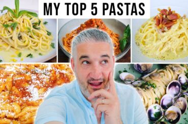 Vincenzo's Plate 5 Top Pasta Recipes (My Favorite Pasta Dishes)