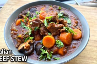 How to cook my own version of ITALIAN BEEF STEW | Very Simple and So Easy