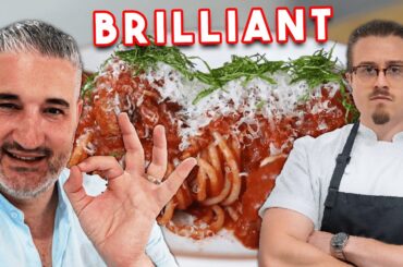 Joshua Weissman's Spaghetti And Meatballs Recipe: Italian Chef's Reaction