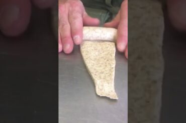 How to roll cornetti-croissant SLO MO Tuscan baker way #italy #italyfood #shorts #shortsvideo